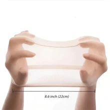 4入組魚網假髮帽,防滑彈力尼龍女用假髮帽,柔軟透氣有封口 - 米色 - 查看 7