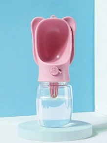 1 Pieza 350ml/550ml Contenedor De Alimentos Desmontable Y Botella De Agua Para Mascotas Todo En , Taza Portátil Para Exterior