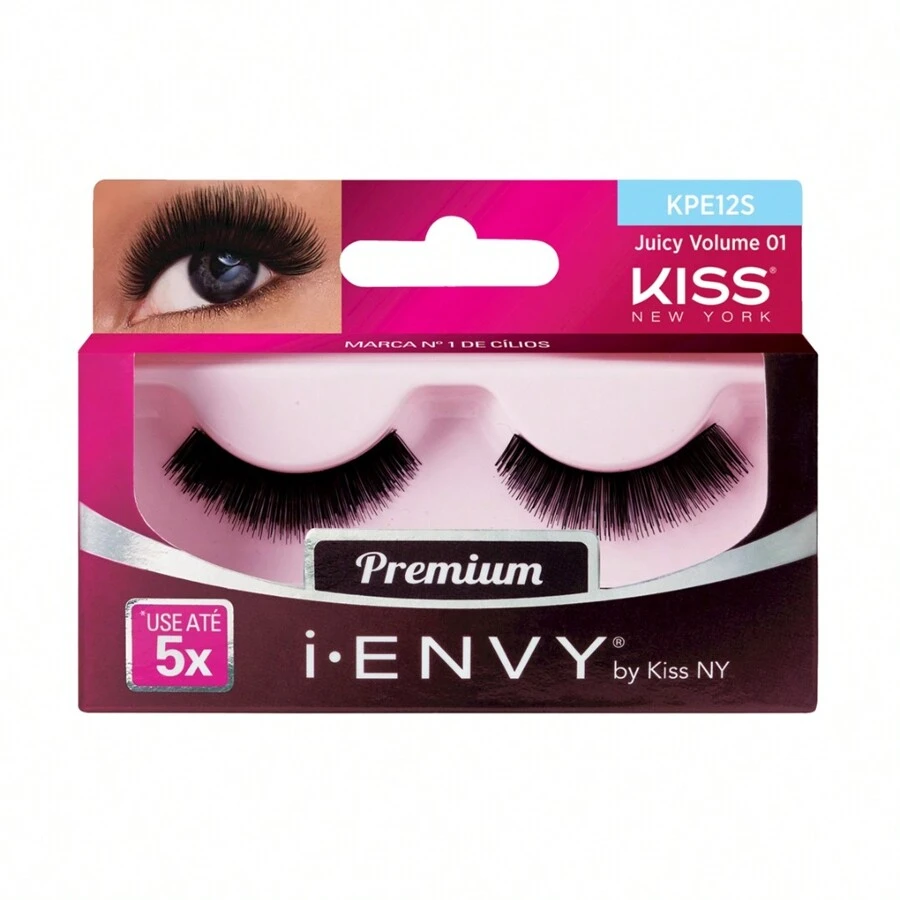 Kiss New York False Eyelashes - 多汁卷 01 - 查看 1