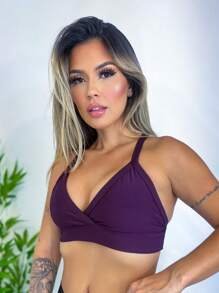 Women Sports Sets - 紫色 - 查看 5