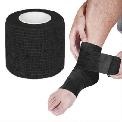 1 件自粘绷带，2 英寸 X 5 码，自粘绷带，自粘运动绷带，运动绷带