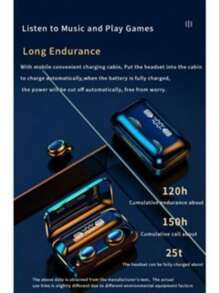 Wireless Earbuds - 黑色 - 查看 2