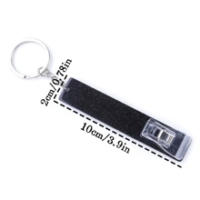 Suport pentru carduri cu unghii lungi pentru femei, 1 bucată, dispozitiv de prindere fără contact pentru carduri de bancomat și de transport, breloc bricolaj, pandantiv pentru poșetă și geantă