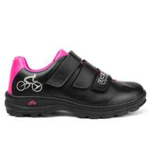 sapatilha para ciclismo feminina confortavel envio imediato - Pink - Visão 1