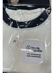 Women Blouses - WHITE BLACK COLLAR - View 4