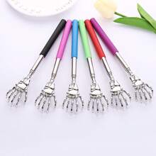 5pcs Tickle Scratcher Tool Massager Body Scratcher Extendable Back Scratcher Telescoping Back Scratcher Back Scratchers Long Handle Stainless Steel Soft Rubber Manual,Gua Sha,Lymphatic Drainage,Cellulite,Back Scratchers,School,Back To School,Travel,Travel Essentials,Home Essentials,Spa,Massage Tool,Massage,Massager,Spa