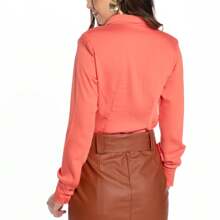 Women Blouses - Màu Hồng  Dưa hấu - Xem 5