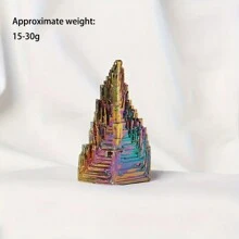 1 Miếng Bảy Tòa tháp Quặng Đá nguyên , Tiên tiến DIY Trang trí Mẫu vật liệu sản xuất Kim loại Đồ trang sức , Tuyệt đẹp Cầu vồng Hiếm Kim loại , Cơ thể Và , Tố thêm Hệ thống , Hấp thụ Năng lượng , Món quà tốt nhất Đối với Lễ hội - Bảy kim tự tháp Chakra Kim loại Bismuthite Đá thô - Xem 12