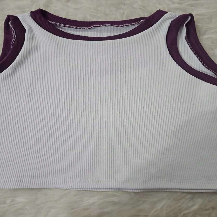 Women Tank Tops & Camis - Purple - View 1