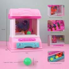 Maquina Para Dulces Emulación Máquina De Pinzas De Bolas Máquina De Juegos Máquina De Caramelos Máquina Del Parque De Atracciones Interactivo Sobre El Hogar Juguetes Educativos Maquina Para Dulces - AMARILLO - Ver 2