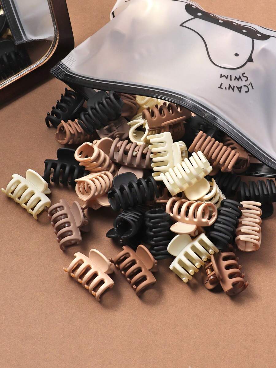 30 chiếc kẹp tóc vuông lượn sóng nhỏ màu Morandi dành cho nữ, phụ kiện tóc, kẹp càng cua, kẹp hàm, kẹp cài tóc, kẹp móng vuốt, đồ dùng học tập, sinh viên, trang phục mùa thu đông, kỳ nghỉ hè, lễ hội, tiệc tùng. - Nhiều màu - Xem 1