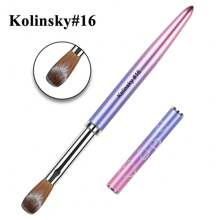 #8-#18 Gradient Kolinsky Acryl Nagelbürste