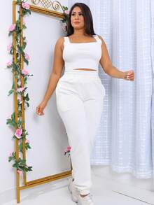 Women Two-Piece Outfits - Rửa nhẹ - Xem 6