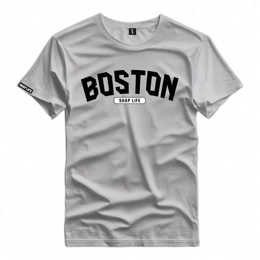 Men T-Shirts - 灰色 - 查看 1