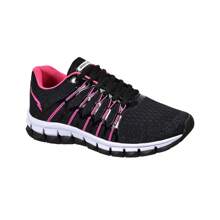 Women Tennis & Racquet Sport Shoes - Black - View 3