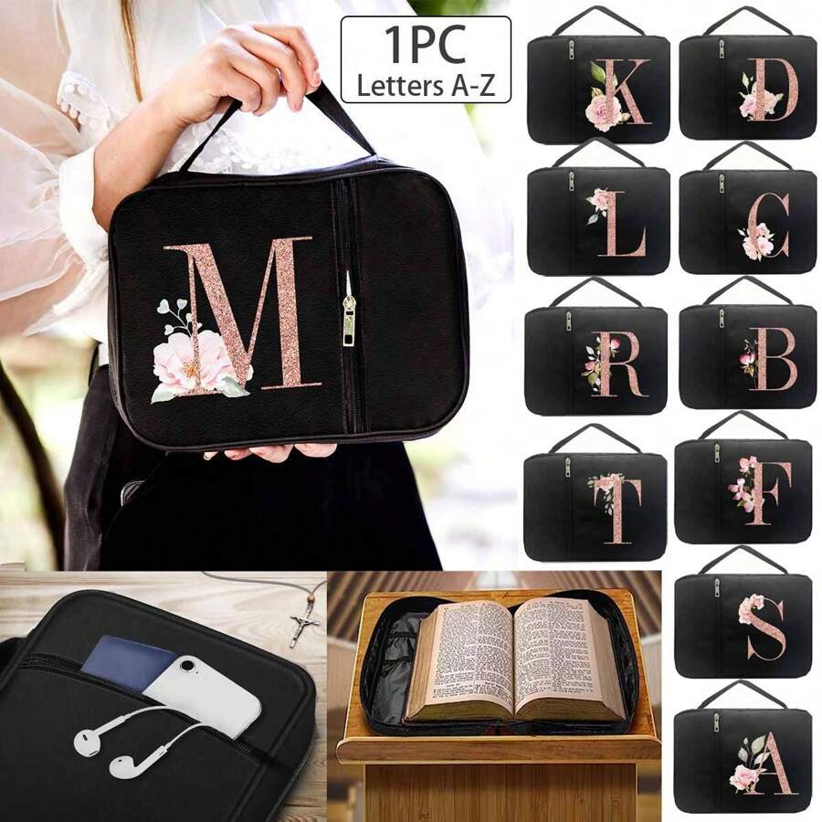 1 cái Cái túi , , Che phủ , , Mang , Với dây kéo Và Túi Đối với Kích thước Túi , Đối với Học tập , bìa Đối với , Hoa Loại vỏ , Cái túi Với Xử lý , Hoàn hảo Đối với Người lớn NỮ Nam Học tập ( Đen ) ( Dây kéo Vị trí Ngẫu nhiên ) - màu đen - Xem 1