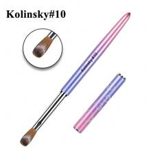 #8-#18 Gradient Kolinsky Acryl Nagelbürste