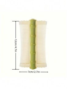 1PC Double Sided Bamboo Lice And Beard Comb - Removes Dandruff And Knots ,Hair Styling Tools Hair Accessories - Multicolor - View 7