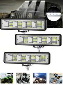 6英寸/15.24厘米铝制24LED汽车灯条汽车泛光灯改装灯工程辅助灯维修照明 - 24LED - 查看 1