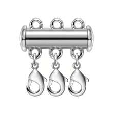 1 Miếng Dây chuyền Phân lớp Khóa Clasp Dây chuyền Trình kết nối Đa Sợi Ống Nhiều lớp Dây chuyền Và Closures Đối với phụ nữ Làm đồ trang sức Quân nhu - Bạc - Xem 11