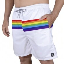 Men Beach Shorts - màu đen - Xem 2