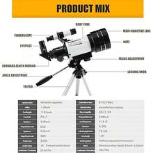 Telescopio F30070m-blanco - Blanco - Ver 8