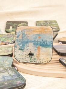 1个方形可折叠不锈钢化妆镜,8K高清,防碎,是送给妈妈、阿姨、奶奶、女儿、侄女、姐妹、新娘和伴娘的理想礼物,适合节日、生日、婚礼、母亲节和情人节等场合。 化妆、价格实惠、房间装饰、梳妆台、旅行、卧室、化妆配件、镜子、化妆镜、迷你镜、便携镜、小镜子、手持镜、价格实惠、圣诞礼物、化妆品、化妆工具、便宜货、礼物、女士礼物、圣诞礼物 - 彩色 - 查看 7