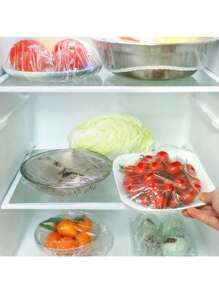 Saco Transparente Descartáveis Para Armazenamento De Alimentos 80 Sacos 4279 - Transparente - Visão 4