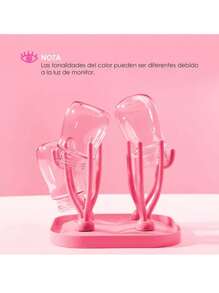 Bandeja De Secado Para Escurridor De Biberones Desmontable - Rosa - Ver 8