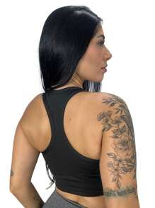Women Sports Bras - Black - View 2
