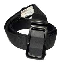 1pc Travel Security Outdoor Money Belt For Men, Anti-Theft Waistband With Hidden Pocket, Neutral Casual Secret Transfer Stash Belt