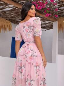 Women Dresses - Màu Hồng baby - Xem 2