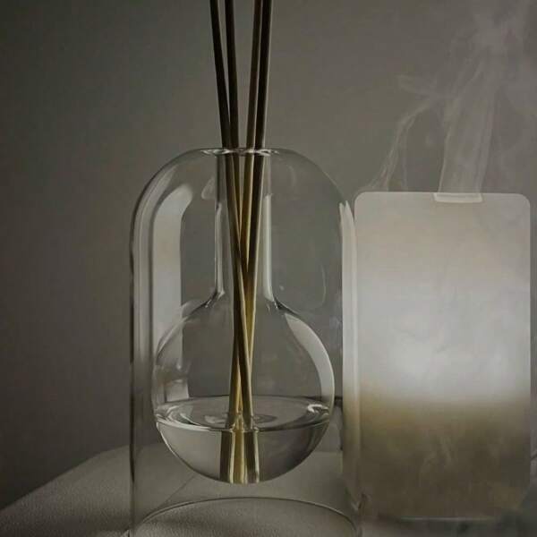 1Pc Storage Containers Diffuser Bottles Aromatherapy Diffuser Bottle Modern Diffuser Glass Bottle Essential Oil Organizers Gifts Birthday Graduation