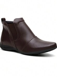 Women Ankle Boots & Booties - 鏽棕色 - 查看 1