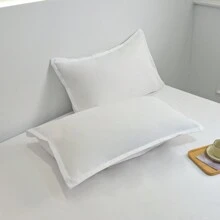3PCS Fitted Sheet Set (1pc Fitted Sheet + 2PCS Pillowcases), Bed Comforter,Bed SheetsCover, Bedding,Solid Color Brushed Fabric, Bedding, Bedroom, High-Quality For Luxury Hotels, Versatile, Classic, Machine Washable, Skin-Friendly And Breathable, Soft And Comfortable
