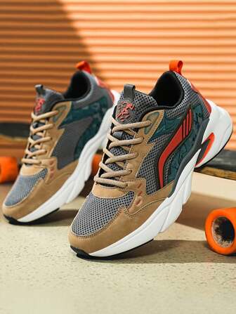 新款户外休闲时尚系带运动休闲鞋，男女情侣鞋