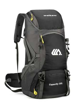 50L Camping Backpack Large Capacity Outdoor Climbing Bag Waterproof Mountaineering Backpacks Hiking Trekking Sport Bags Sport Bag School Backpack Drawstring Bag Rucksack Basketball Bag Drawstring Backpack Football Bag Sport Backpack College Student For Gym Travel Exercise Yoga Outdoor Outing Cycling Hiking Waterproof Lightweight Large Capacity Portable Accessories