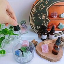 1/2/3pcs Natural Moonstone Crystal Raw Stone, Blue Light Seven Chakras Crystal Raw Stone, Aroma Therapy Diffusion Stone, Mineral Specimen Decorative Collection, Healing Gold Rock Aura Crystals, Advanced Jewelry Diy Decoration, Yoga Meditation Crystals, Best Holiday Gift