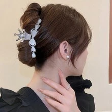 1 Miếng Của phụ nữ Thiết kế vương miện Kẹp tóc Với Đồ trang trí Rhinestone , Hoàn hảo Cho mùa hè Mũ đội đầu cho thú cưng - nhiều màu - Xem 6