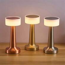 Retro Bar Table Lamps LED Bedside Table Lamp Touch Sensor Rechargeable Wireless Dumbbell Desk Lamp F Restaurant Hotel Bedroom - Three Color Dimming - View 3
