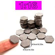 微型磚塊用於景觀小型磚塊,模型磚牆工藝品逼真的假磚塊,迷你積木用於娃娃屋迷你花園配件diy迷你模型建築 - 彩色 - 查看 27