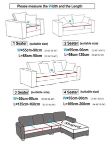 1 Miếng Sang trọng Bọc ghế sofa Cho mùa đông , Chất rắn Phong cách hiện đại Chống trượt Đi văng Người bảo vệ Đối với Phòng khách Và Phòng ngủ - Màu Xám nhạt - Xem 3