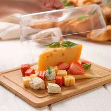 Kit 1 petisqueira com base e 2 cumbucas + 1 manteigueira + 1 porta frios com tampa para servir mesa café da manhã frutas doces pães queijos manteiga pote geladeira cozinha