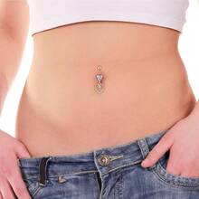 CIZME 12 cái Lỗ rốn Nhẫn Xuyên Bộ dụng cụ , Lỗ rốn Xuyên Bộ dụng cụ Thép không gỉ 14g Lỗ rốn Nhẫn Xuyên Kim Dùng một lần Xuyên Kẹp Bộ Lỗ rốn Bụng - Nhiều màu - Xem 5