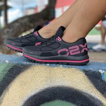 Women Wedge Sneakers - Màu Hồng Tươi - Xem 2