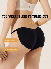 Sports Outdoor One Multicolor Seamless High-Waisted Triangle Women Underwear With Adjustable Butt Lifter And Fake Butt Body Shaper Shapewear Shorts Gym Accessories For Belly Slimming Girdles, Lumbar Girdles For Belly Slimming Corset