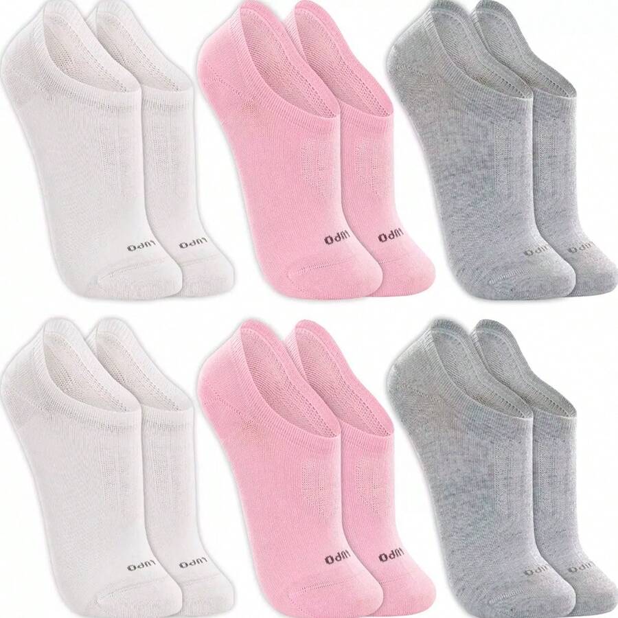 Men Invisible Socks - Babypink - Übersicht 1
