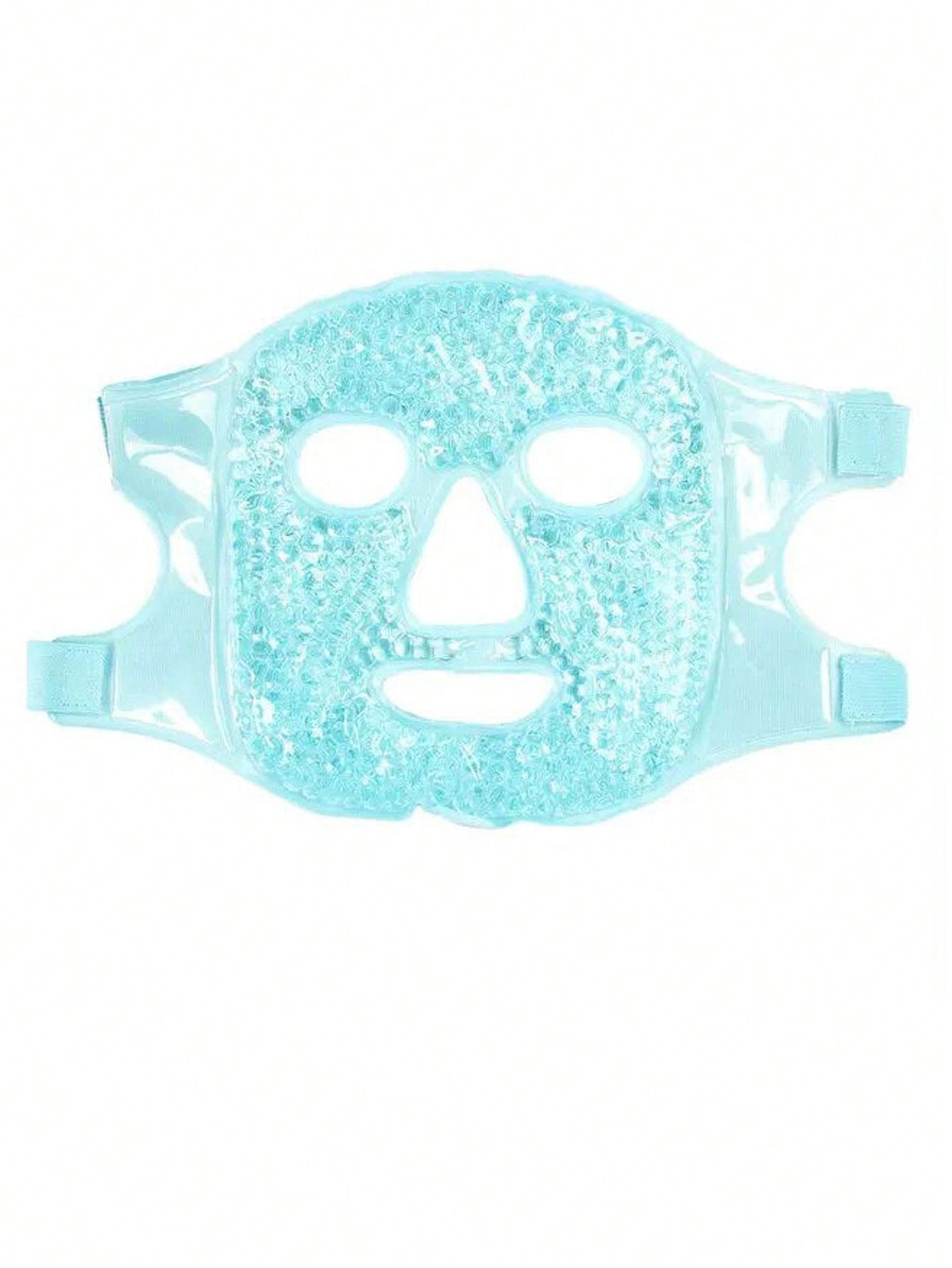 Ice Pack Face Mask Plush Cold And Hot Compress Therapy Mask For Rejuvenating Skin, Reducing