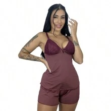 Maternity Sleepwear - màu đen - Xem 5