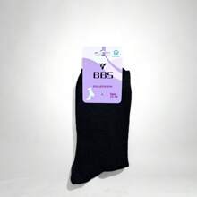 Women Crew Socks - Black - View 2